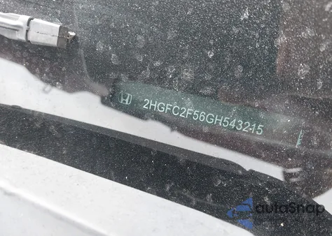 2016 Honda Civic Lx z USA, uszkodzony, nr VIN 2HGFC2F56GH543215